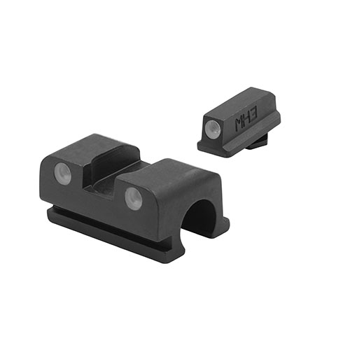 Upgrade your aiming with Meprolight's TRU-DOT® night sights for Walther PPS, PPX, and Creed, enhancing hit probability in any lighting conditions.