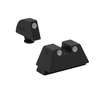 Upgrade your Glock with MEPROLIGHT® Tru-Dot® Suppressor sights for enhanced accuracy in any light, featuring self-illuminated tritium dots for quick aiming.
