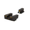 Upgrade your Glock with Meprolight Tru-Dot R4E sights for enhanced accuracy in all lighting, featuring self-illuminated dots for instinctive aiming.