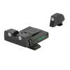 MEPRO Tru Dot Adjustable Sights enhance accuracy in all lighting, offering 85% more hit efficiency with intuitive aiming and easy installation for Glock models.