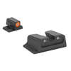 HYPER BRIGHT fixed sights offer unmatched visibility in any light, featuring self-illuminated tritium, durable design, and maintenance-free operation.