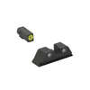 HYPER BRIGHT Fixed Pistol Set offers the brightest tritium sights for day and night, durable, maintenance-free, and always ready for fast target acquisition.