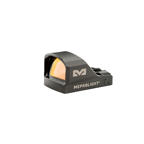 Upgrade your subcompact pistol with the Mepro MPO-DS: a durable, cost-effective red dot sight featuring RMSc/JPoint footprint, automatic brightness, and 3-year battery.