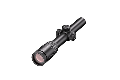 Objevte 1–8x24 Exos od SCHMIDT U. BENDER, optiku s širokým zorným polem, vynikající optickou kvalitou a flexibilním zvětšením pro přesnou střelbu.