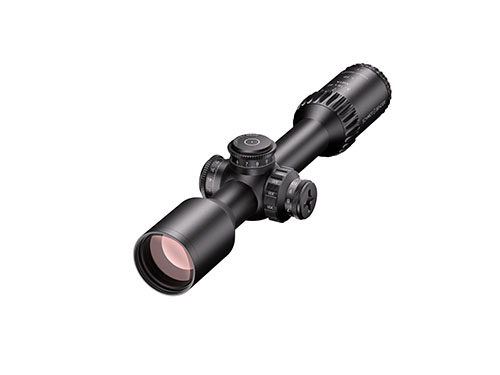 Objevte 3-18x42 META: precizní SBX reticle, FFP pro přesné zaměření, odolné ovládací prvky a ergonomický design pro lov i soutěžní střelbu.