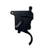 Timney's REMINGTON 7 drop-in trigger ensures easy installation, adjustable pull weight (2-4lb), and enhanced safety for reliable performance and shooter confidence.