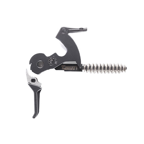 Enhance your S and W® 1854 rifle's accuracy with Timney's 2.5-3 lb pull trigger, featuring easy drop-in installation and a lifetime warranty.
