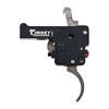 Timney HOWA 1500 trigger features a lightweight aluminum housing, adjustable pull weight (1.5-4lbs), and a lifetime warranty for reliable performance.