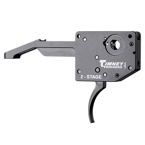 Timney Ruger American Gen I 2-Stage Trigger offers adjustable pull weights (8oz-2lb), enhancing precision, control, and shooting confidence without gunsmithing.