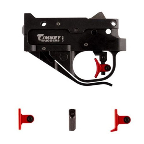Upgrade your Ruger 10/22 with the Timney 2 Stage Trigger for precise control, featuring a black housing, short mag release, and factory-tuned pull weight.