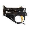 Upgrade your Ruger 10/22® with the Timney 1022 Trigger Assembly, featuring a black housing, gold shoe, and a fixed pull weight of 2.75 lbs for reliable performance.