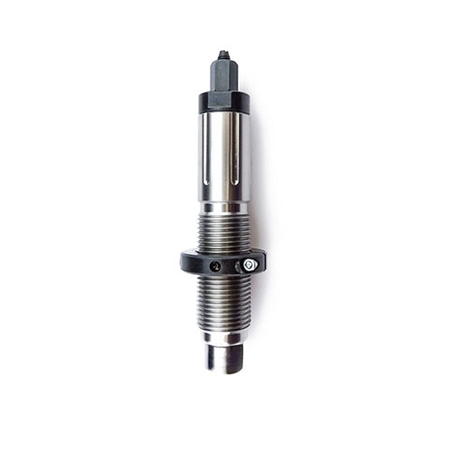 TRIEBEL Bench-Rest Neck Die ensures precise axial alignment and features interchangeable bushings, making it ideal for meticulous reloading of 8x57 IS cartridges.