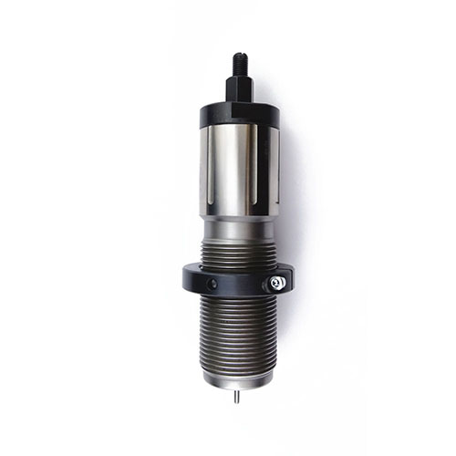 TRIEBEL Full Length Die for 50 BMG ensures precise cartridge sizing, features a removable expander, integrated primer ejector, and easy replacement of components.