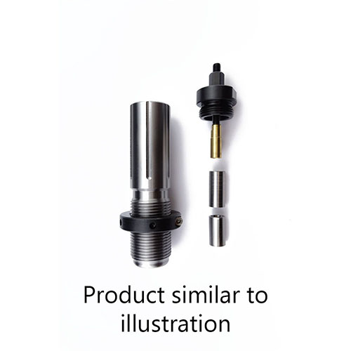 TRIEBEL Seater with Crimp ensures precise bullet seating and optional crimping for enhanced accuracy, with interchangeable seater-heads for improved concentricity.