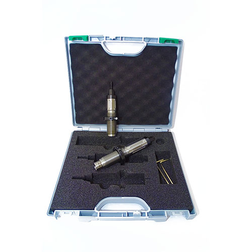 Discover the TRIEBEL Die Set .308 Winchester Allgäu Series, featuring a full sizing die, Bench Rest Seater, and premium case—quality and affordability combined!