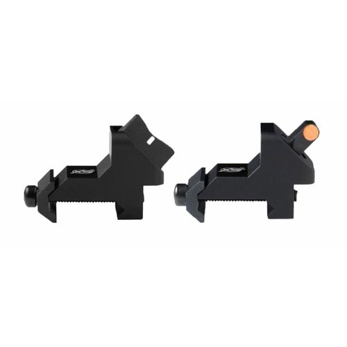 XS XTI2 sights offer rapid target acquisition with an Orange Ember Glow Dot, designed for close-quarters shooting and 3-gun competitions, enhancing visibility in low light.