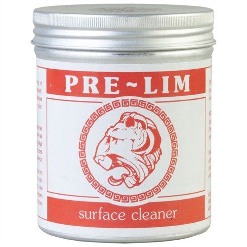 PRE-LIM SURFACE CLEANER restores wood finishes and treated metals, removing rust and imperfections without scratching, ensuring a silky-smooth, factory shine.