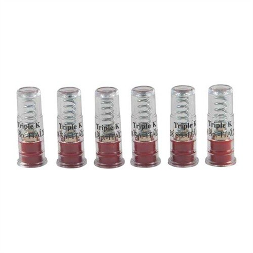 DELUXE SNAP CAPS .38 offer safe dry-fire practice with spring-loaded primers to protect firing pins, ensuring durability and preventing mix-ups with live rounds.