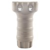 PICATINNY STUBBY GRIP improves weapon control with a low-profile design, prevents hand fatigue, and features a waterproof compartment for small parts.