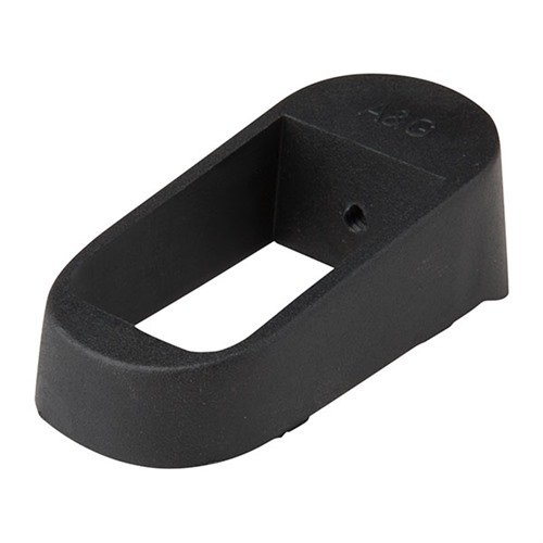 Grip Extender for Glock® enhances comfort and control by filling the gap between compact frames and full-size magazines, perfect for improved shooting experience.