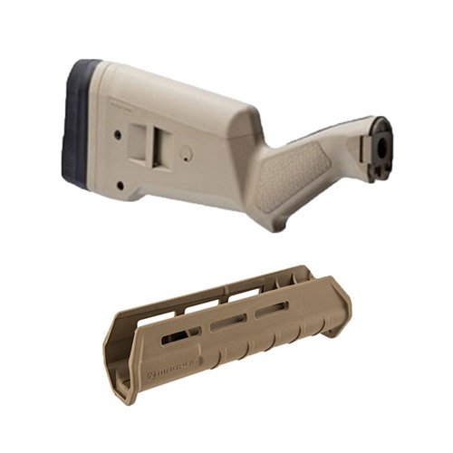 SGA Buttstock a M-LOK Forend pro Remington 870 nabízí přizpůsobitelnost a lehkost, ideální pro montáž M-LOK příslušenství na 12ga brokovnice.