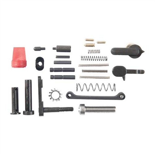 Genuine Colt parts kit for small-pin AR-15 lowers ensures reliable function, easy installation, and includes an Accu-Wedge for improved accuracy.