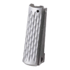 Flat mainspring housing for 1911 offers secure grip with various patterns like Chainlink, ensuring comfort and control for competition and tactical use.