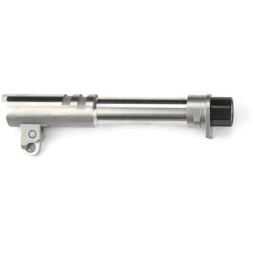 Ed Brown 1911 45 ACP threaded barrel offers precision accuracy, durable T-416 stainless steel, and compatibility with suppressors for enhanced shooting performance.