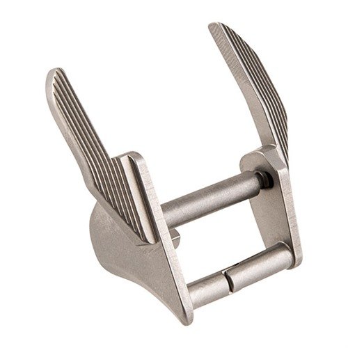 Ed Brown's Ambidextrous Carry Thumb Safety for 1911 offers a slim profile for concealed carry, high-quality steel construction, and easy installation with no grip modification.