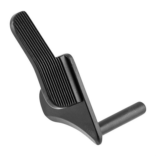 Ed Brown Machined Wide Thumb Safety offers ergonomic design, large pad for quick actuation, and fits all 1911 frames; available in blued or stainless steel.