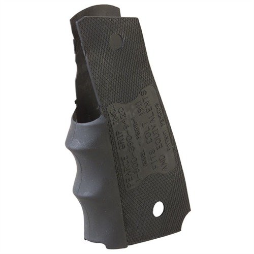 FINGER-GROOVE GRIP ENHANCEMENT offers enhanced control and comfort with easy installation, no permanent modifications, compatible with Pearce Soft Rubber Grips.