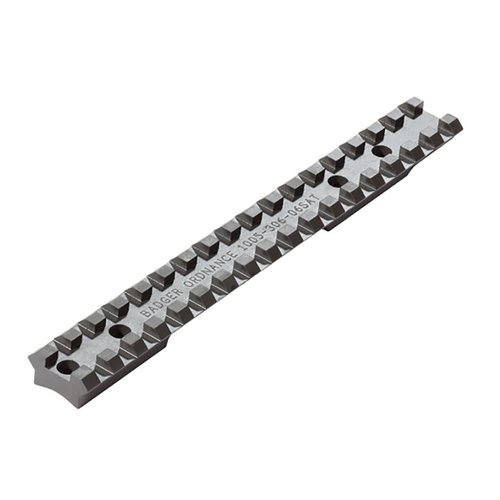 Robust 20 MOA Picatinny scope rail for Savage rifles with AccuTrigger, ensuring stability and precision for ultra-long-range shooting.