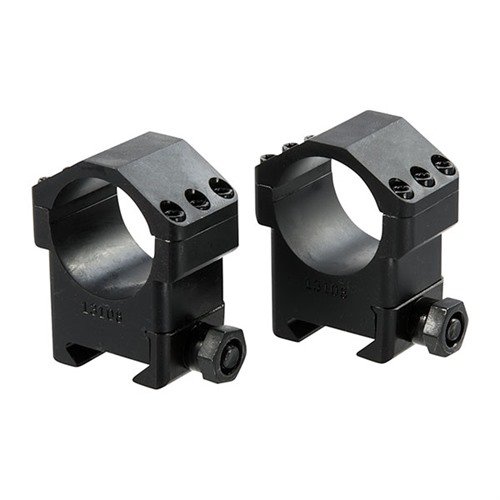 MAX-50 SCOPE RINGS offer 60% more holding power with 6 #8-40 Torx screws, machined from steel or aluminum, MIL STD 1913 compatible for .50 BMG.