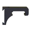 Mount your Sniper Tool Designs Angle Co-Sine Indicator securely with this machined aluminum mount, designed for MIL STD 1913 and M16/AR-15 rifles.
