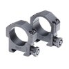 MAXIMIZED SCOPE RINGS offer heavy-duty 30mm steel construction, designed to securely hold large scopes on hard-recoiling guns, ensuring stability and precision.