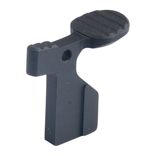 Enhanced Bolt Catch from Badger Ordnance features a larger profile for easy bolt release, improved ergonomics for left-handed shooters, and a wider catch area.