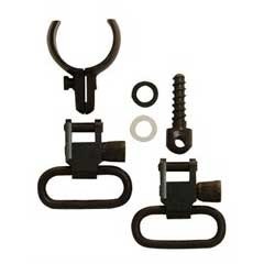 GROVTEC's all-steel Sling Swivel Sets feature a quick-detach system, ensuring durability without plastic parts, perfect for 1" slings on lever action rifles.
