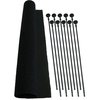 Maximize your gun safe's capacity with GUN STORAGE SOLUTIONS Rifle Rods, storing guns upright for easy access and increasing storage by 50%.