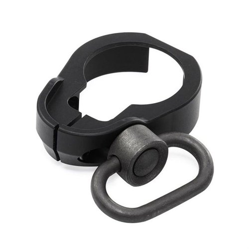 Daniel Defense EZ Carbine Sling Mount offers quick installation, ambidextrous QD swivel, lightweight 6061 T6 aluminum, and a sleek design for any AR15/M4.