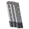 Získejte spolehlivost s 1911 45ACP POWER MAGAZINEM 3 PACKS, obsahujícím nerezové zásobníky a pouzdro pro pohodlné nošení na opasku.
