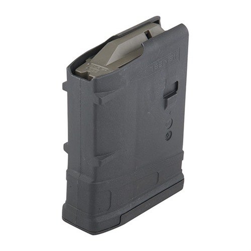 Lehký a spolehlivý PMAG 10 LR/SR GEN M3 pro AR-308, kapacita 10 ran, snadné čištění a vynikající manipulace díky flared floorplate.