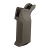 MOE-K2 grip offers a vertical angle for short LOP weapons, aggressive texture for control, and compatibility with Magpul Grip Cores for customization.