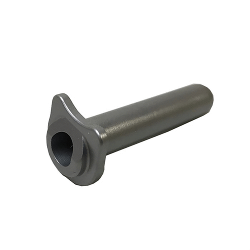 Solid 1911 Recoil Spring Guide with beveled head to protect barrel lugs, optimized for smooth slide travel, made of stainless steel with a natural finish.