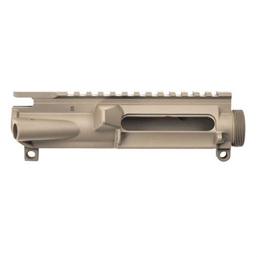 Aero Precision Stripped Upper Receiver offers superior strength with 7075 aluminum, hardcoat anodized finish, and compatibility with mil-spec AR lowers for your custom build.