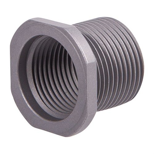 Kompaktní THREAD ADAPTER 9/16-24 TO 5/8-24 ze zpevněné nerezové oceli umožňuje snadnou instalaci a zajišťuje dokonalou koncentraci a sílu závitu.