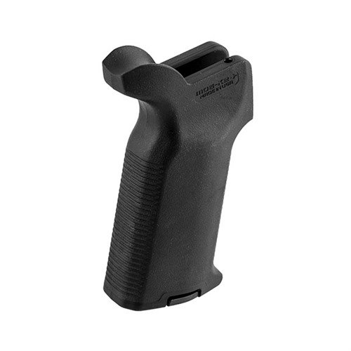 MOE-K2+ grip offers reinforced polymer construction, comfortable rubber over molding, optimized vertical angle for PDW use, and optional storage cores for gear.