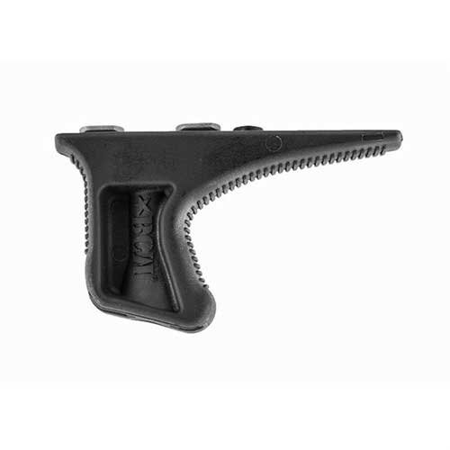 KAG offers a biomechanically efficient forward rake for positive retention, joint relief, and improved weapon manipulation without increasing girth.
