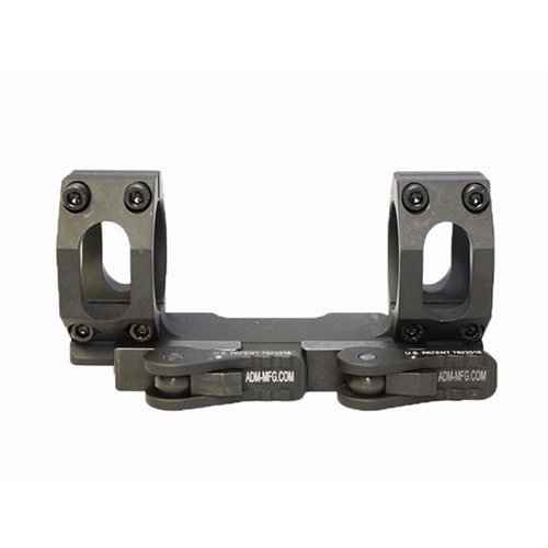 RECON-SL mount offers a low profile for high power optics, precision machined from 6061 T6 aluminum, and features a patented QD Auto Lock Lever for versatile rail compatibility.