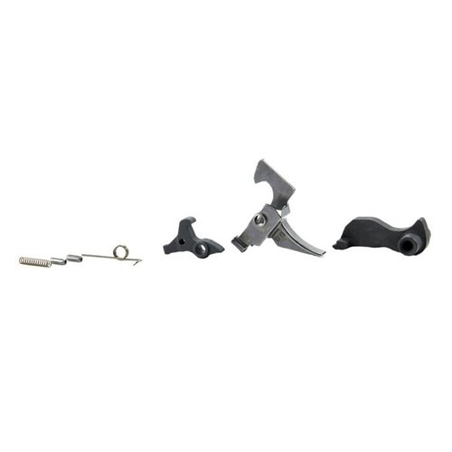 The ALG AKT-UL Trigger offers a lighter pull and crisper break, enhancing precision in target shooting, made from durable S7 tool steel with hard lubed finish.