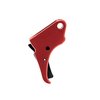 Upgrade your M&P Shield with the Apex Action Enhancement Trigger for a smoother pull, reduced travel, and enhanced safety, all in a striking red anodized finish.